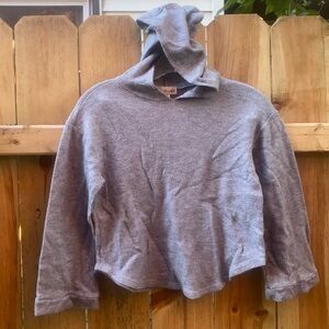 Gray Thermal Crop top sz. S